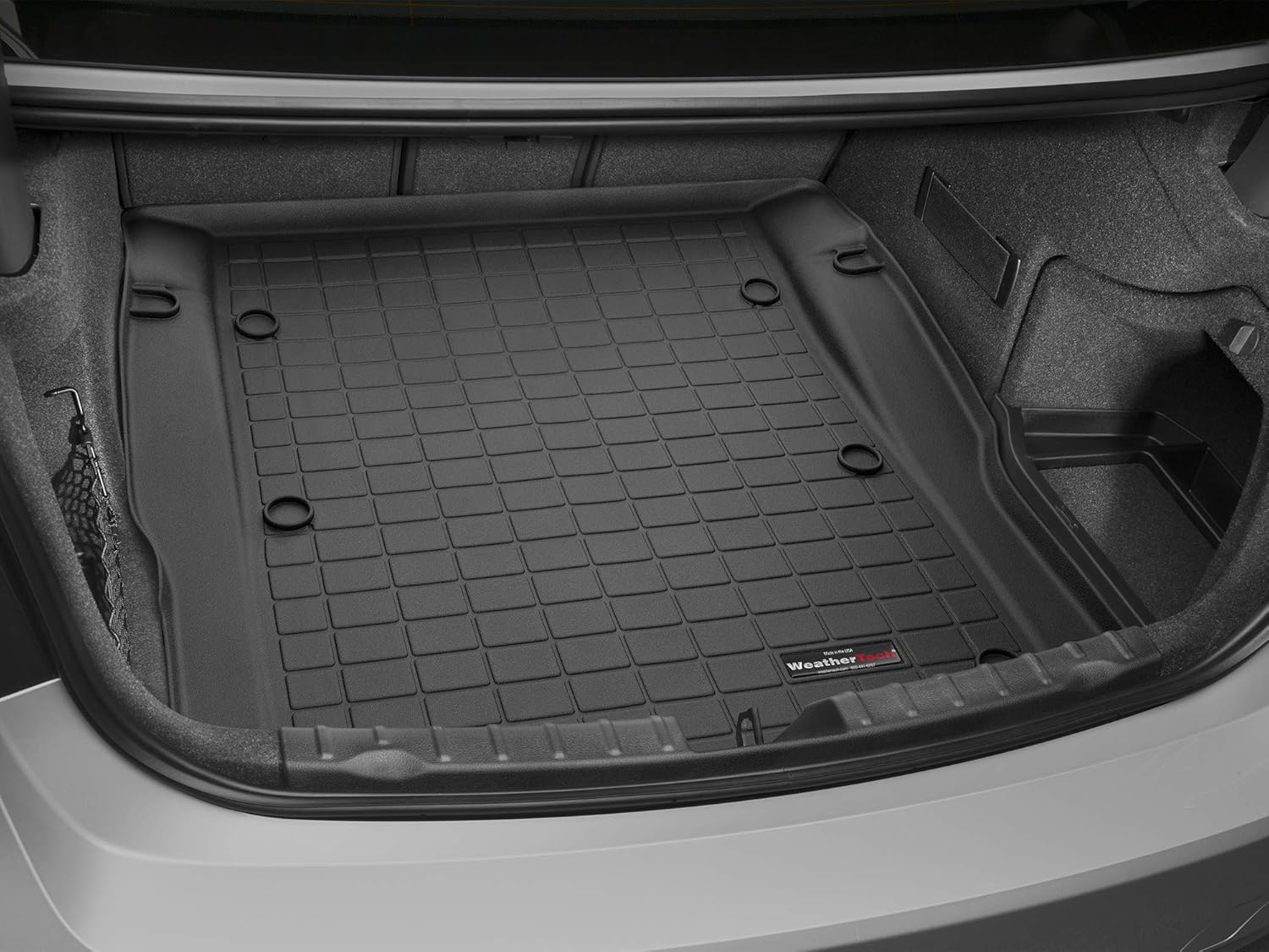WeatherTech Cargo Trunk Liner for BMW 328i, 320i, 328d - Trunk (40527), Black
