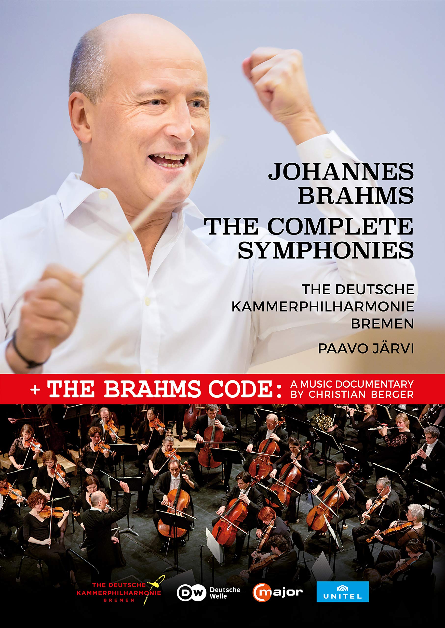 Brahms: Complete Symphonies [Deutsche Kammerphilharmonie Bremen; Paavo Järvi] [C Major Entertainment: 734908] [DVD]