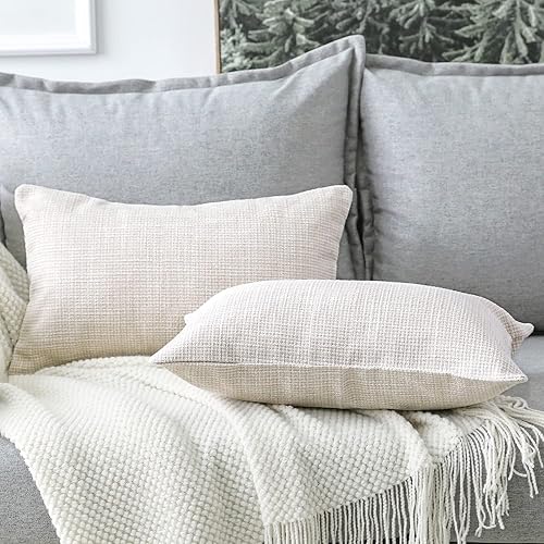 Miniatura 4 de OTOSTAR Juego de 2 fundas de almohada cuadradas decorativas de 16 x 24 pulgadas para decoración del hogar, sofá, dormitorio, automóvil, 15.7x23.6
