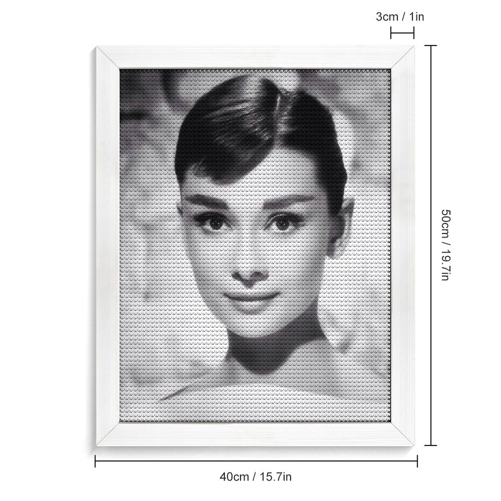 Amazon | オードリー ヘップバーン ダイヤモンドアート 5D ビーズ