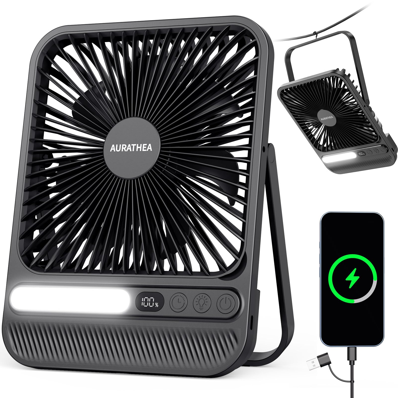 AURATHEA 7-inch Portable Fan