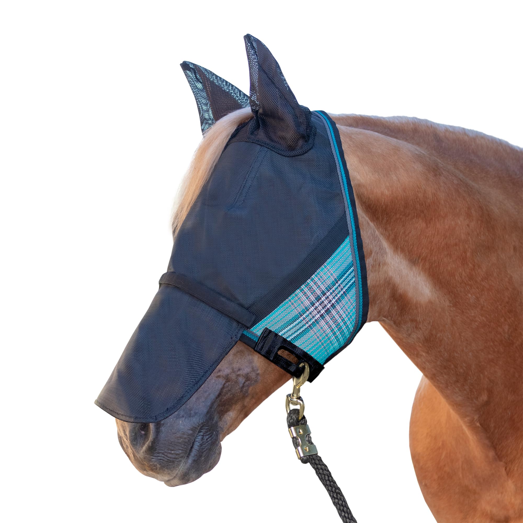 Kensington UV CatchMask w/Ears & Removable Nose & Forelock Opening Size: Medium Color: 2021 - Atlantis