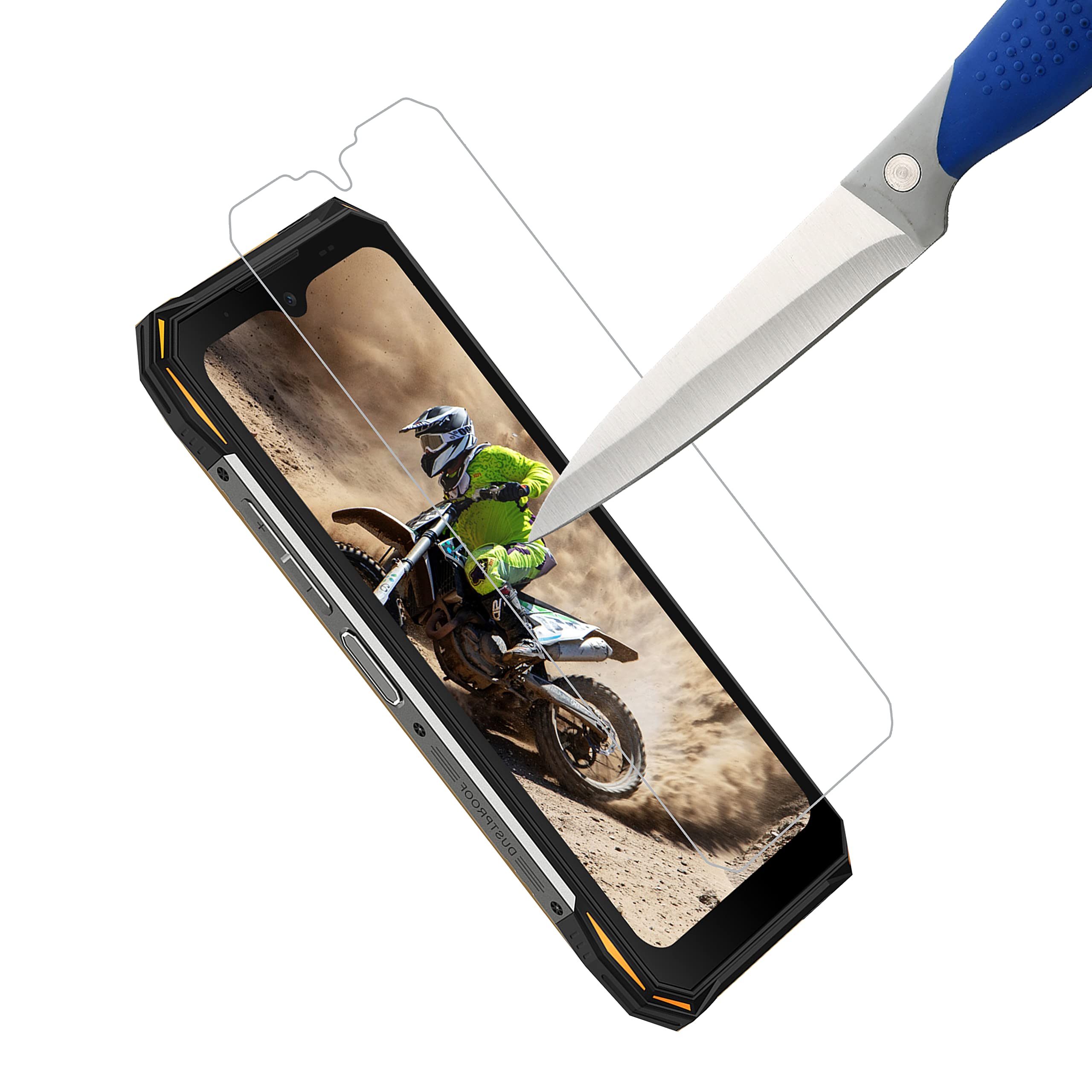 Mr.Shield Displayschutzfolie Für DOOGEE V30 / V30 Pro / V30T [3 Stück], 9H Härte, HD Klar, Kratzfest