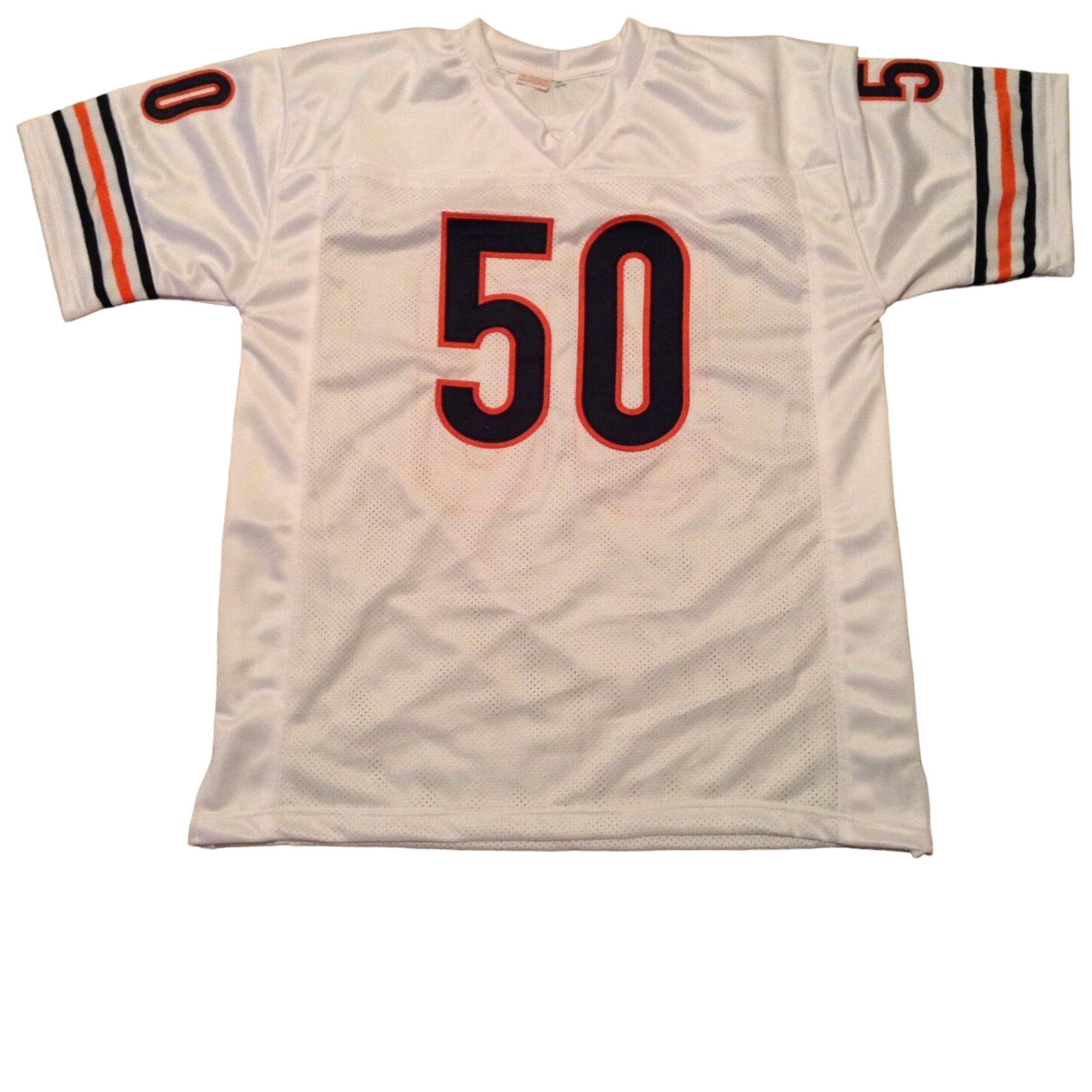 Mike Singletary Custom Jersey Stitched White Football New No Brand/Logos (US, Alpha, XX-Large, Regular, Regular, White)