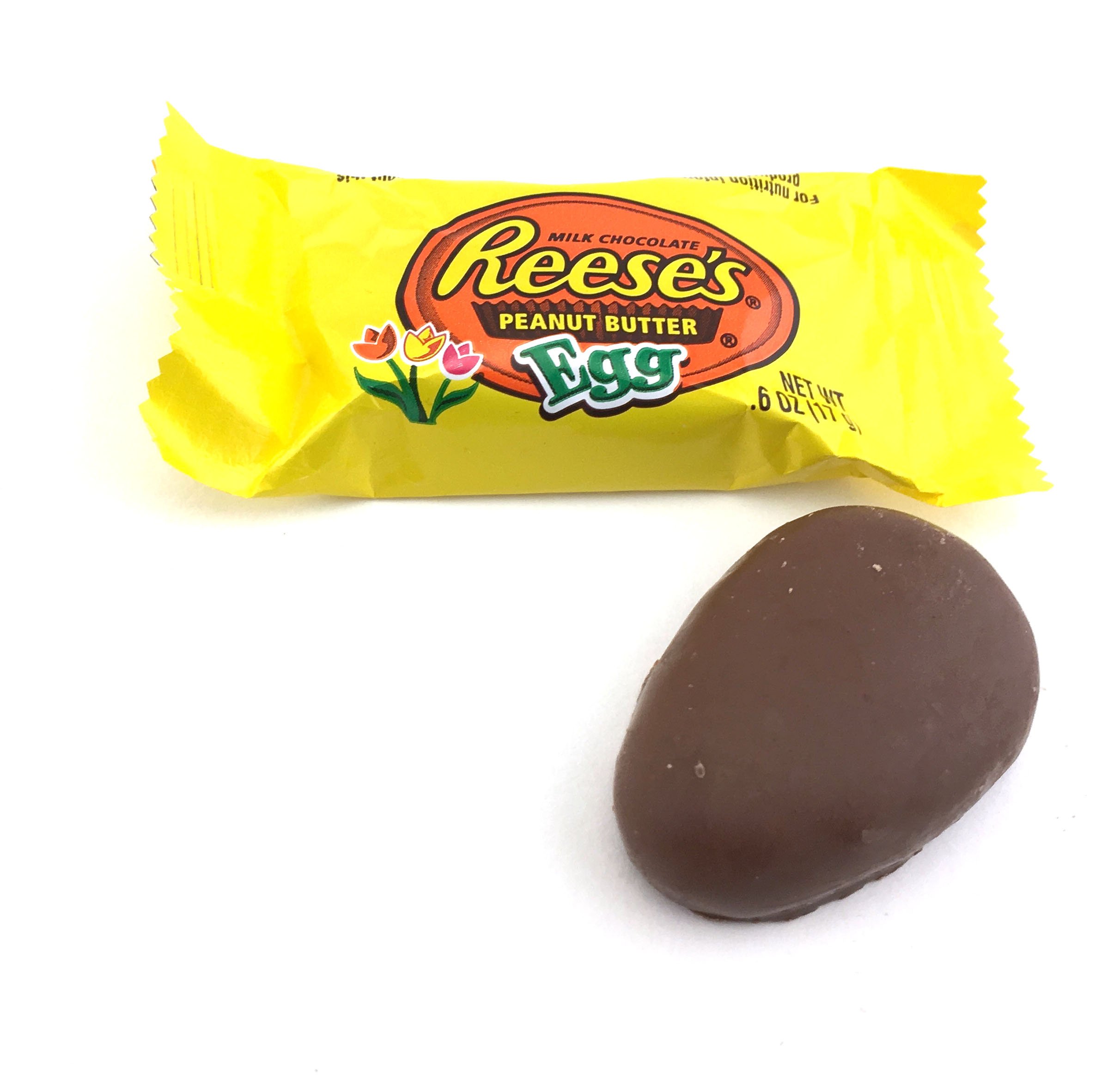Reese's Peanut Butter Cup Eggs Easter Candy, Snack Size .6 Ounce (Pack