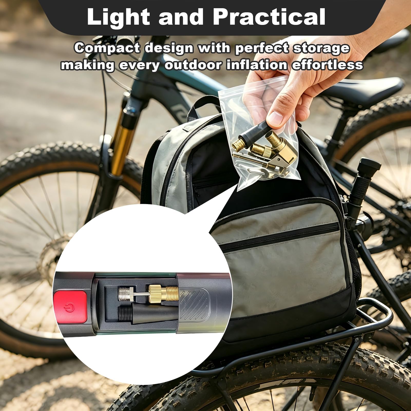 5 pièces Kit Adaptateur de Valve Multifonction, Compatible avec Bosch Easy Pump, Valve Adapter Set avec Adaptateur Pompe Vélo Valve Française, Kit Remplacement Valve Vélo pour Pneus Voiture et Ballons