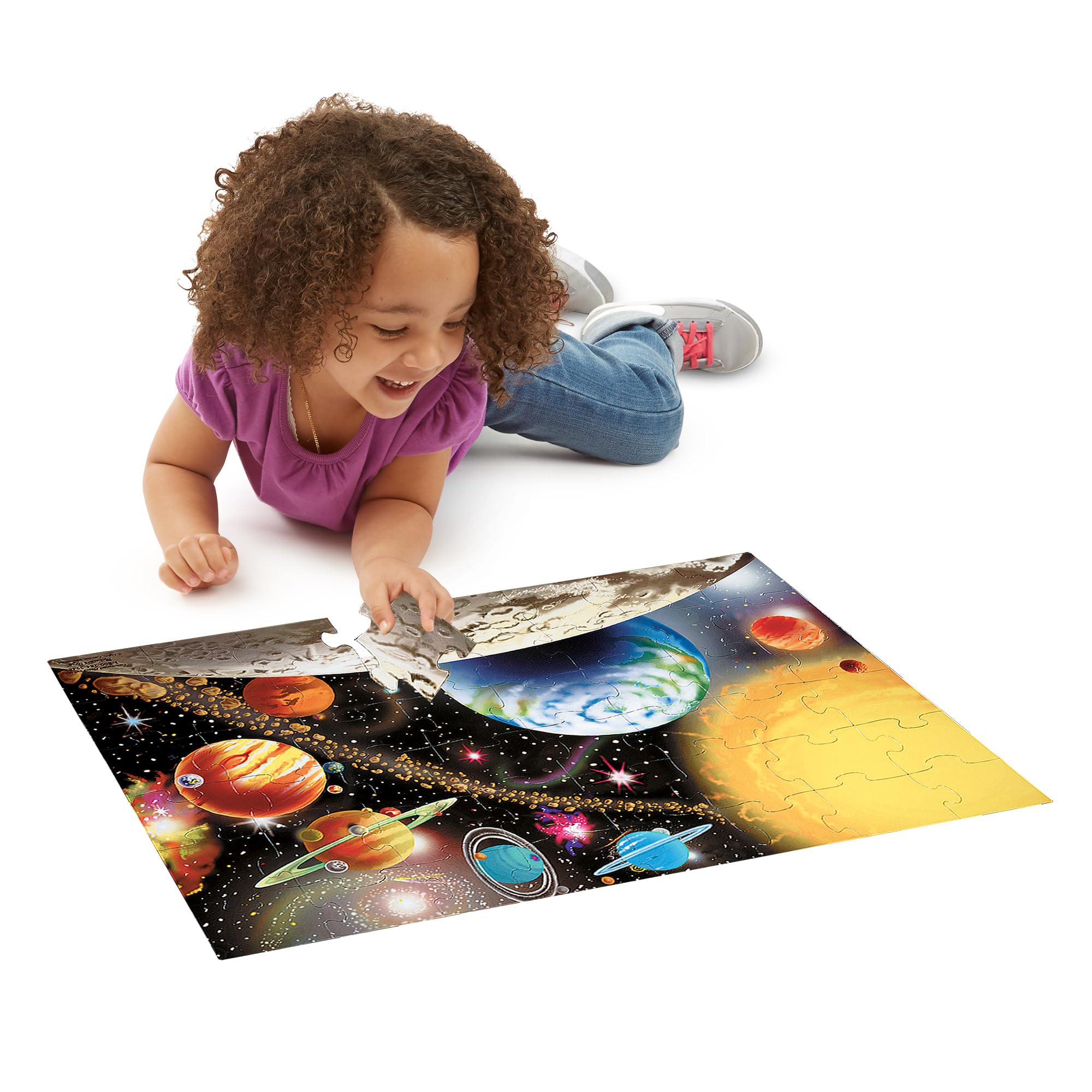 Melissa And Doug Puzzle da Pavimento, Cartone, Multicolore, 91.44 cm L x 60.96 cm W