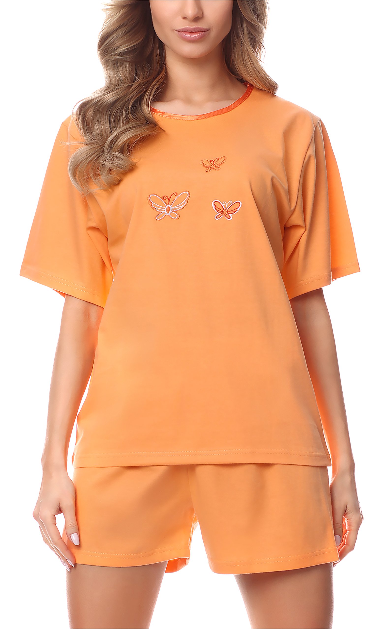 Merry Style Damen Kurzarm Schlafanzug 91LW1