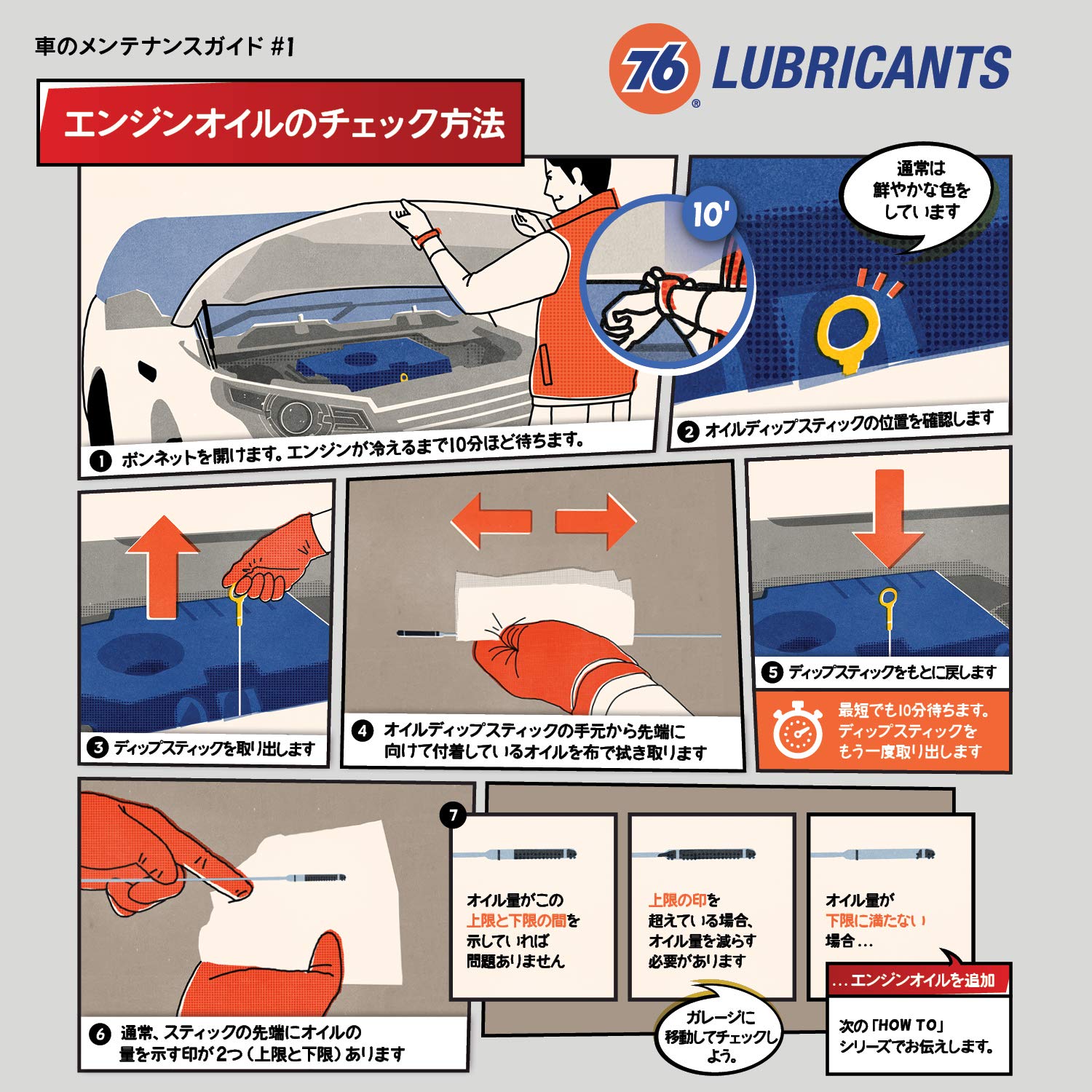 Amazon | 76 (ナナロク) エンジンオイル 5W-30 4L 4輪ガソリン車