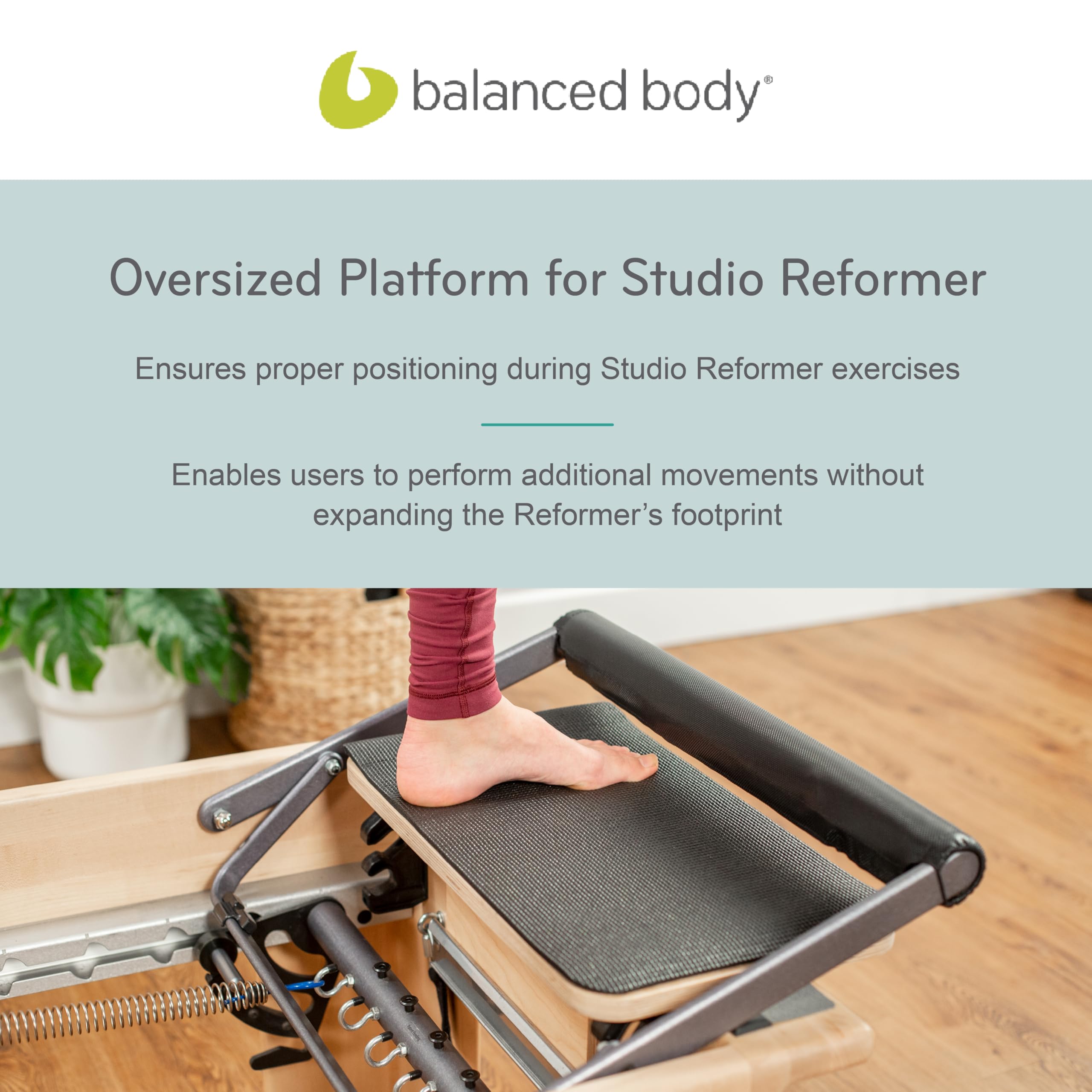 Amazon.com: Balanced Body Oversized Platform for Studio Reformer