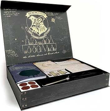 Paper House Productions Harry Potter Boxed Potions Stationery Set with Real Feather Quill Pen