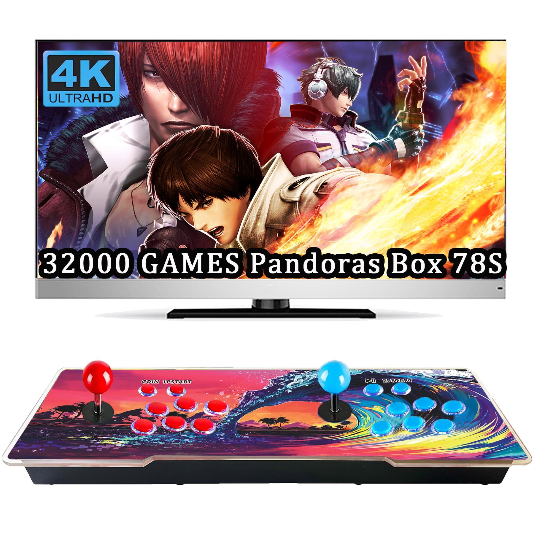 Amazon.com: RegiisJoy 32000 Pandoras Box 78S Retro Arcade Game