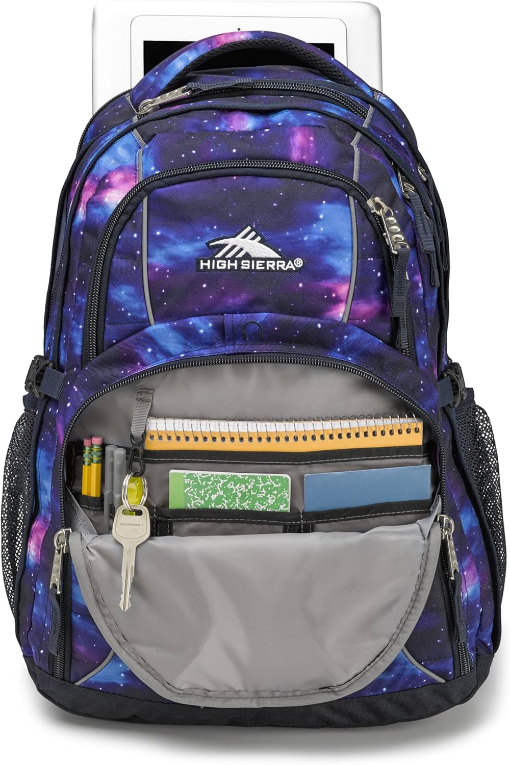 High Sierra Swerve Laptop Backpack, Cosmos/Midnight Blue, One Size - Image 3