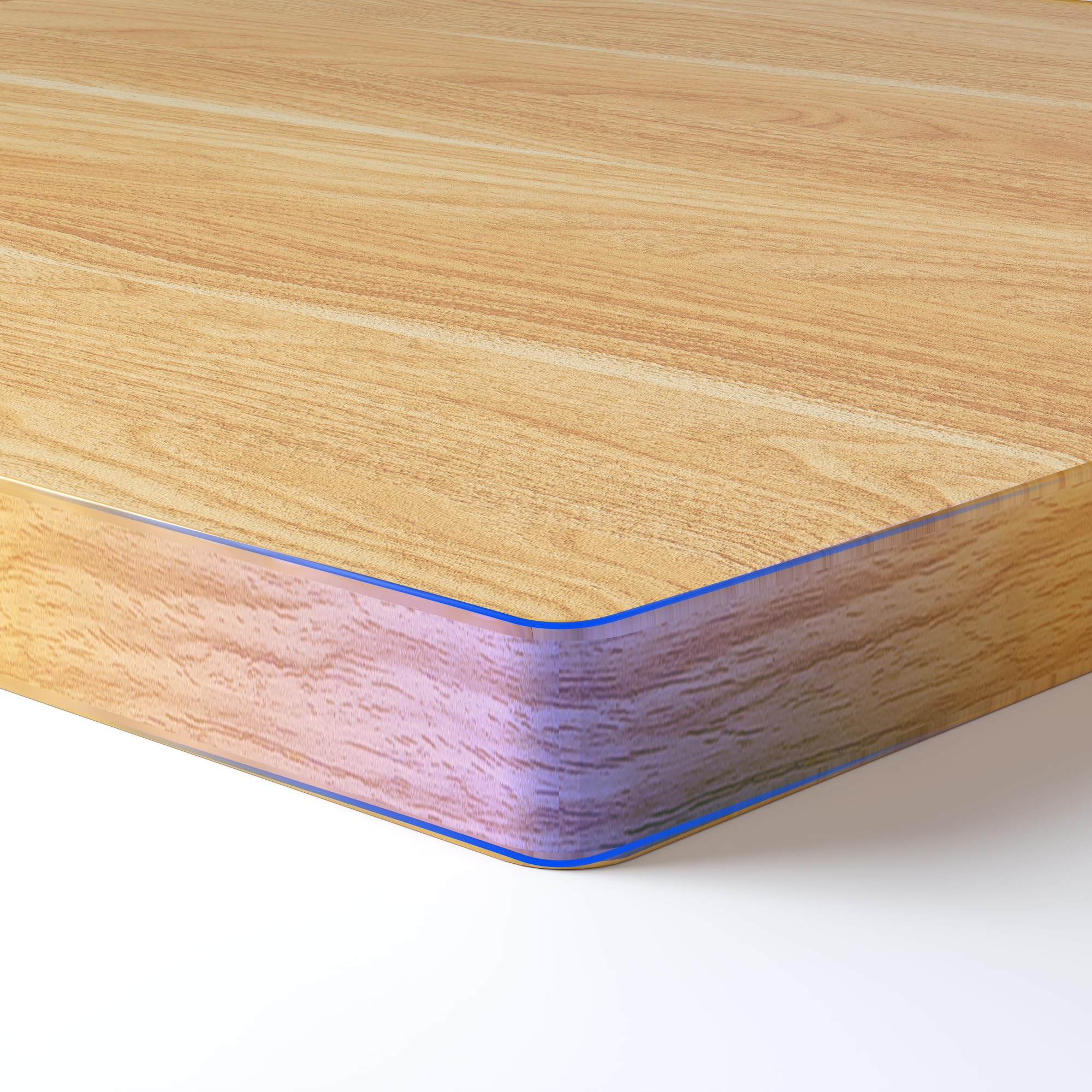 FLEXISPOT Tablero de Madera(160 * 80 * 2.5cm), Un Tablero Entero con Esquina Curva Protectora, y Compatible con Marco de Escritorio de pie, Material de Tablero Seguro, no Tóxico y Respetuoso The Forest Stewardship Council