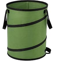 Collapsible Camping Trash Can 27 Gallon, Pop Up Outdoor Recycle Bin
