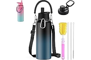 LyriFine - Ultimate Sports Water Bottle with Chill Handle for Easy Grip