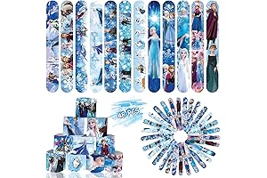 48 PCS Disney Slap Bracelets Princess Party Favors