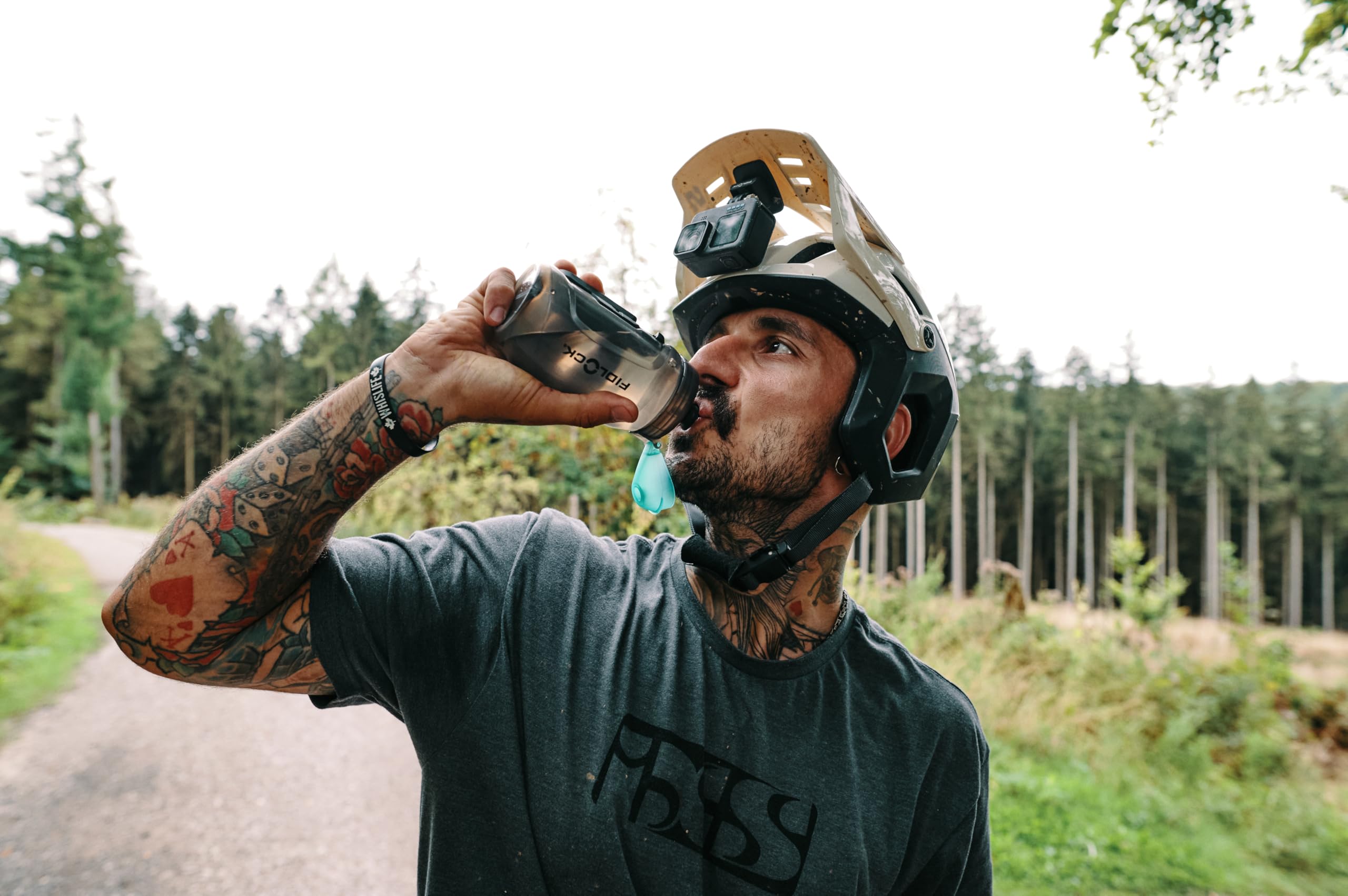 FIDLOCK TWIST single bottle antibacterial 450 ml – Fahrrad Trinkflasche