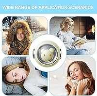 Vista 2 de Hand Warmers, 3 Levels Rechargeable Heated Pocket Size Hand Warmer, 5.5w USB Thermal Hand Warmers, Long Lasting Heating Camping Hands Warmers