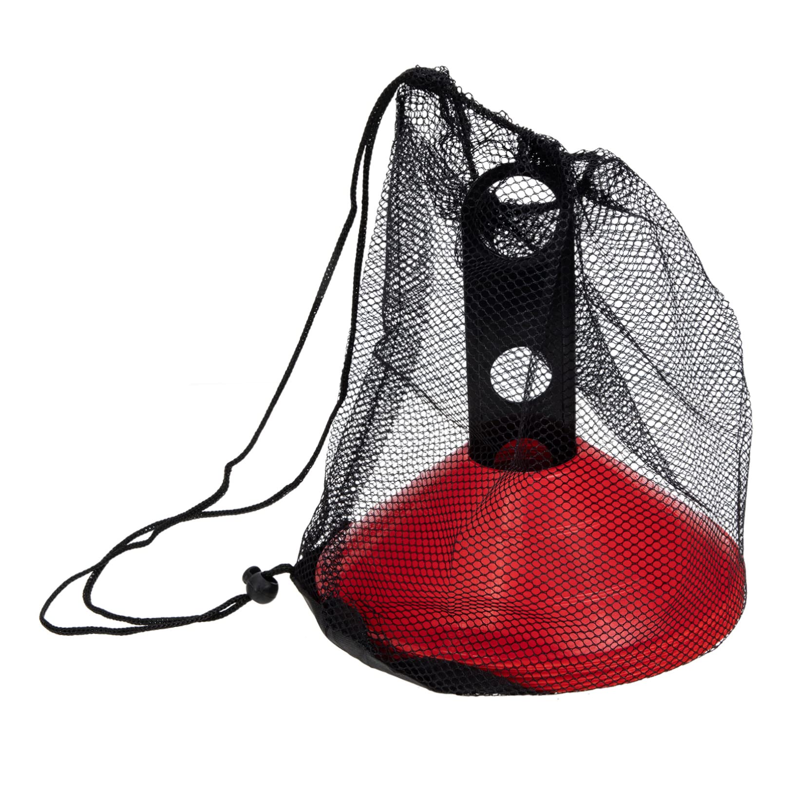 HANABASS 1 Set Soccer Training Disc Cones with Holder Portable Field Markers for Football Drills Durable and Lightweight Cones for Agility Training and Obstacle Courses