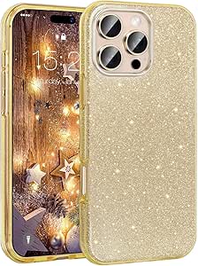 MATEPROX Custodia compatibile con iPhone 15 Plus Cover Glitter Sparkle Lucida Cristallo Bling Carino Sottile Protettiva Cover per iPhone 15 Plus 6, 7'' 2023-Verde