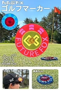 Amazon | GOLF FUTURE FOX ゴルフマーカー ゴルフ マーカー