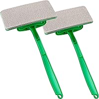 Vista 8 de MyLifeUNIT 2 paquetes de limpiador de pantalla de malla, cepillo de limpieza de pantalla de ventana desmontable, herramienta de limpieza de pantalla