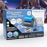 Vista 9 de Discovery #MINDBLOWN - Juego de vasos de roca de 18 piezas, máquina motorizada con kit de pulido, rocas y accesorios de joyería