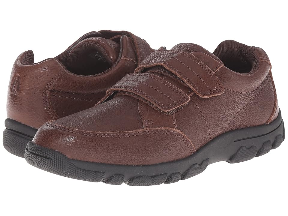

Hush Puppies Kids Jace (Little Kid/Big Kid) (Brown Leather) Boy's Shoes