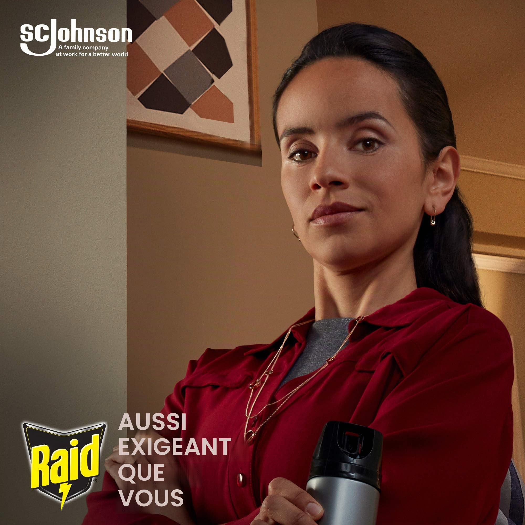 Raid - Recharge pour diffuseur électrique anti-moustiques communs et tigre, 3 x 45 nuits (Pack de 3 recharges, 135 nuits)