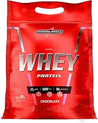 Integralmedica - Hipercalórico - Nutri Whey Protein Chocolate - Pouch 900g - Fonte de Proteínas e Carboidratos - Suplemento Alimentar, Ganho Muscular e Recuperação Pós-Treino - Super Mass Gainer