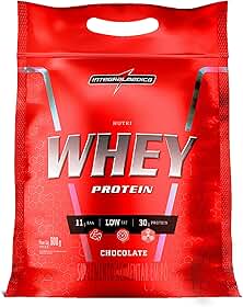 Integralmedica - Hipercalórico - Nutri Whey Protein Chocolate - Pouch 900g - Fonte de Proteínas e Carboidratos - Suplemento Alimentar, Ganho Muscular e Recuperação Pós-Treino - Super Mass Gainer