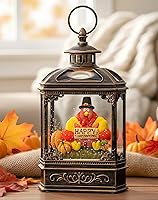 Vista 20 de Árbol de Navidad iluminado de 10 pulgadas, con música, globo de nieve, decoración de purpurina giratoria para el hogar de Navidad, sala de estar