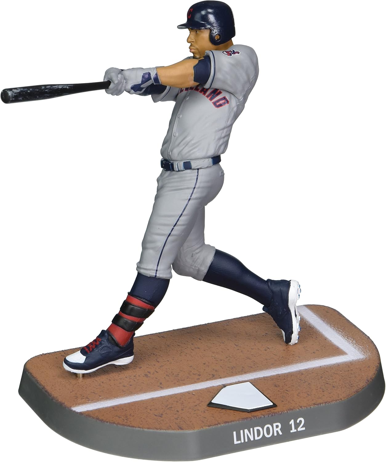 Imports Dragon Baseball Figures Francisco Lindor Cleveland Indians Baseball Figure, 6"