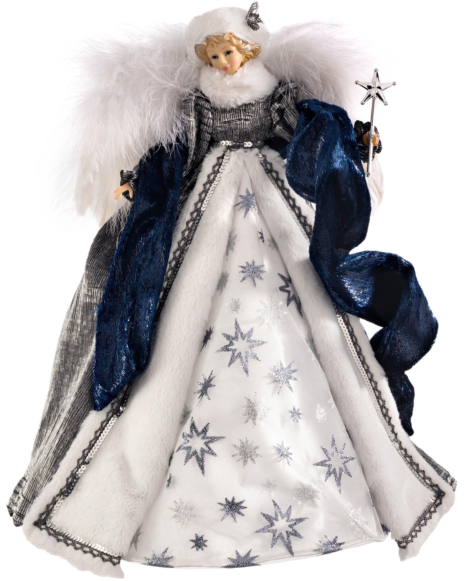 WeRChristmas Christmas Angel Tree Topper, Multi-Colour, 43cm