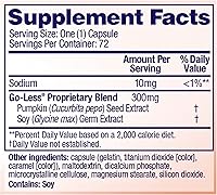Vista 3 de AZO Control de la vejiga con suplemento diario Go-Less Ayuda a reducir la urgencia ocasional y la protección dual Soporte urinario + vaginal*