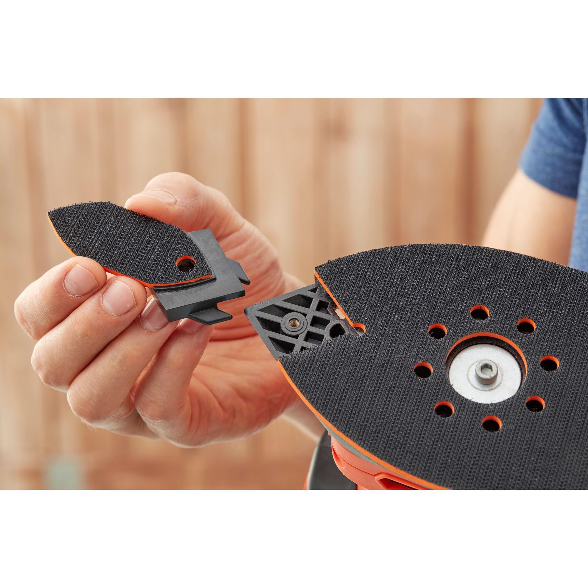 BLACK+DECKER bew200 K de QS 4 en 1 – Lijadora orbital (,, excéntrico lijadora triangular y dedos lija Función, 200 W, con recipiente de captura de polvo y fijado, incluye accesorios + maletín)