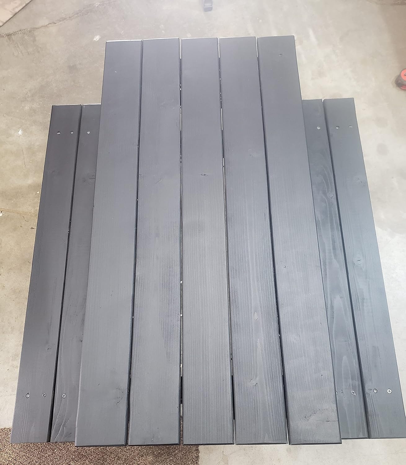 "Generic" Kids Picnic Table Made from Cedar Lumber (Black)