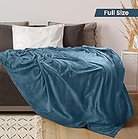 Vista 574 de Utopia Bedding - Manta de vellón de lujo, mullida, antiestática; manta de suave microfibra de 8.8 oz/yd² (300 g/m²) para sofá y cama; tamaño Gris