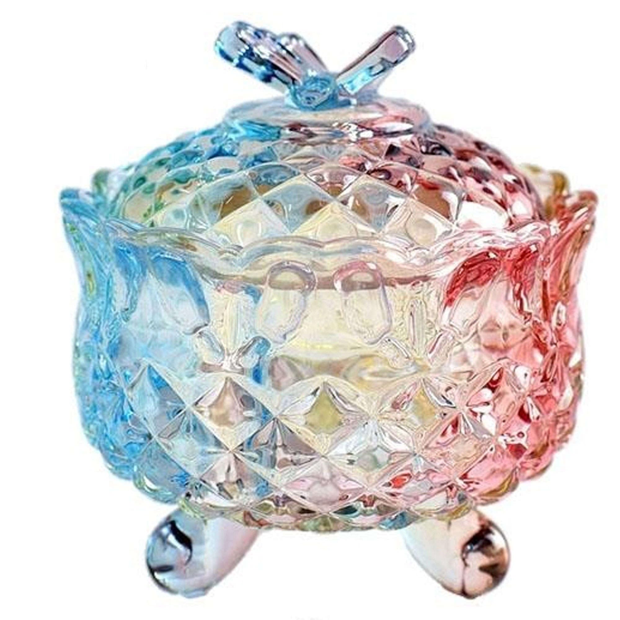 FGJsfhrDTU Glass Storage Jars, Candy Jar, Multifunctional Storage Pot For Jewelry Jam Snacks Cookies Oatmeal-D-ss(D)