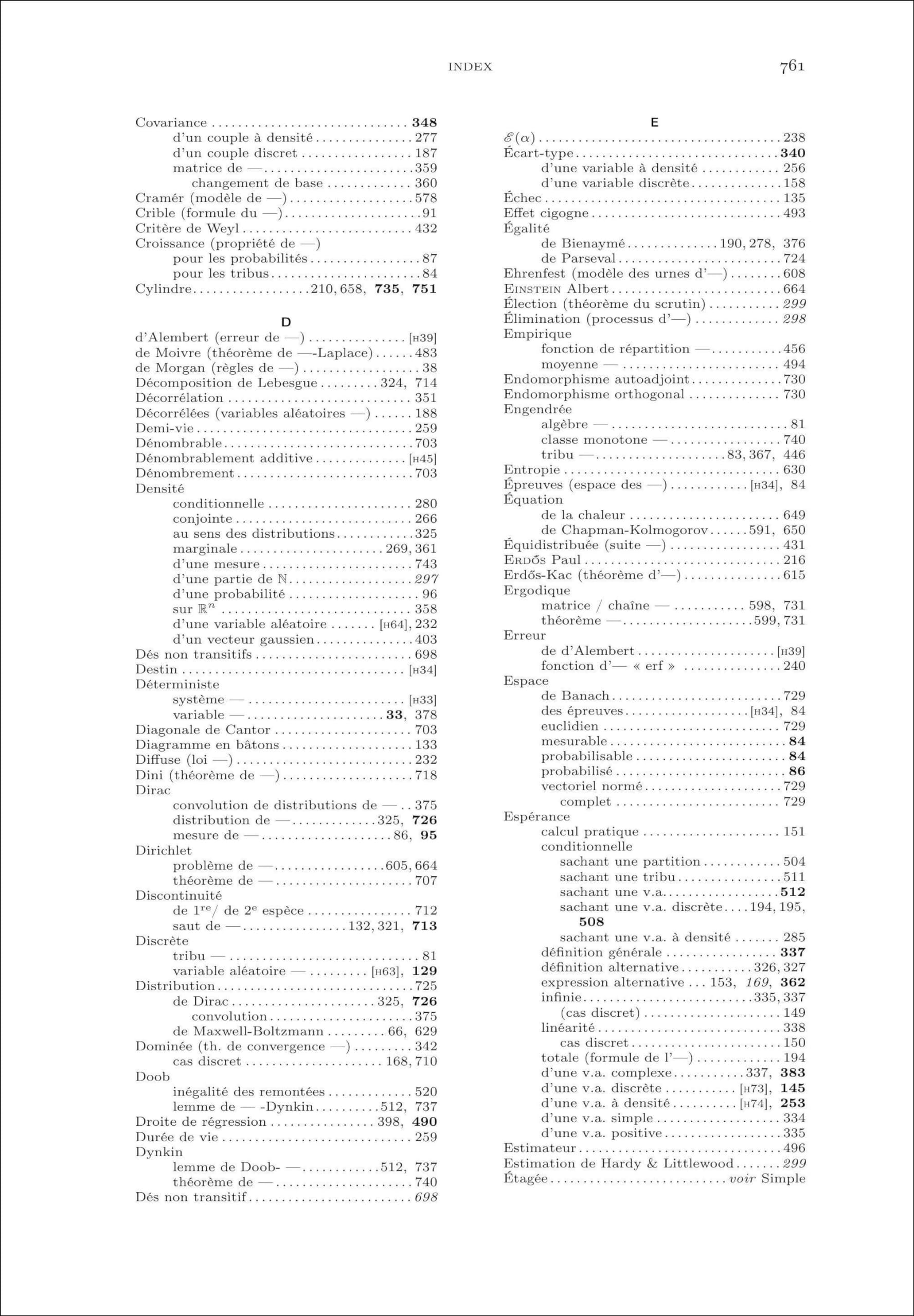 Probabilités pour les non-probabilistes