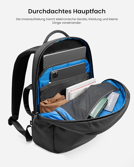 tomtoc 15.6 Inch Laptop Backpack 20L Minimal Men's Backpacks Daypack