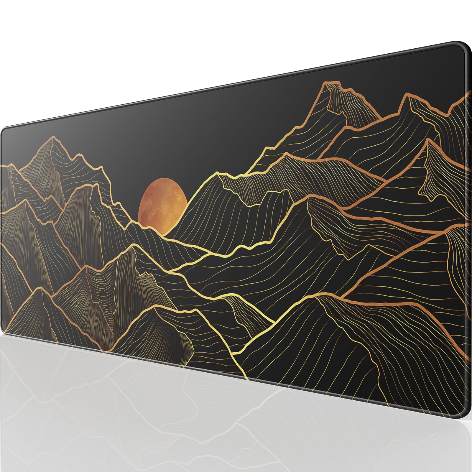 KTRIO Large Gaming Mouse Pad Desk Mat for Gamer, 31.5" x 11.8", Black, XL — Amazon image 23