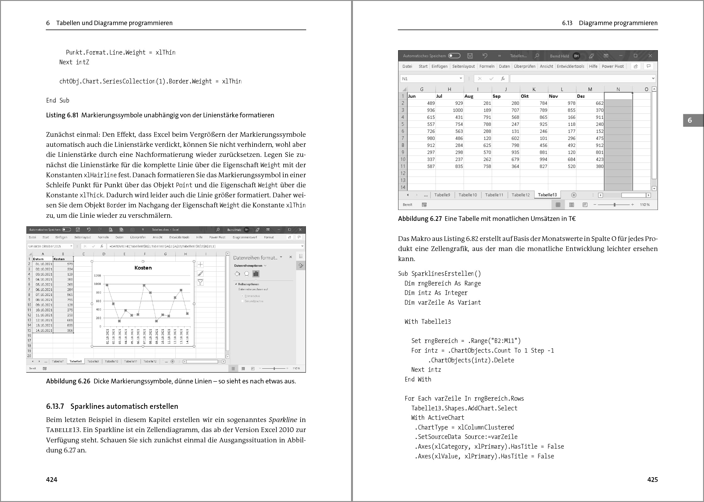 VBA mit Excel: Das umfassende Handbuch für Einsteiger und fortgeschrittene Anwender. Aktuell zu Excel 2021 und Microsoft 365