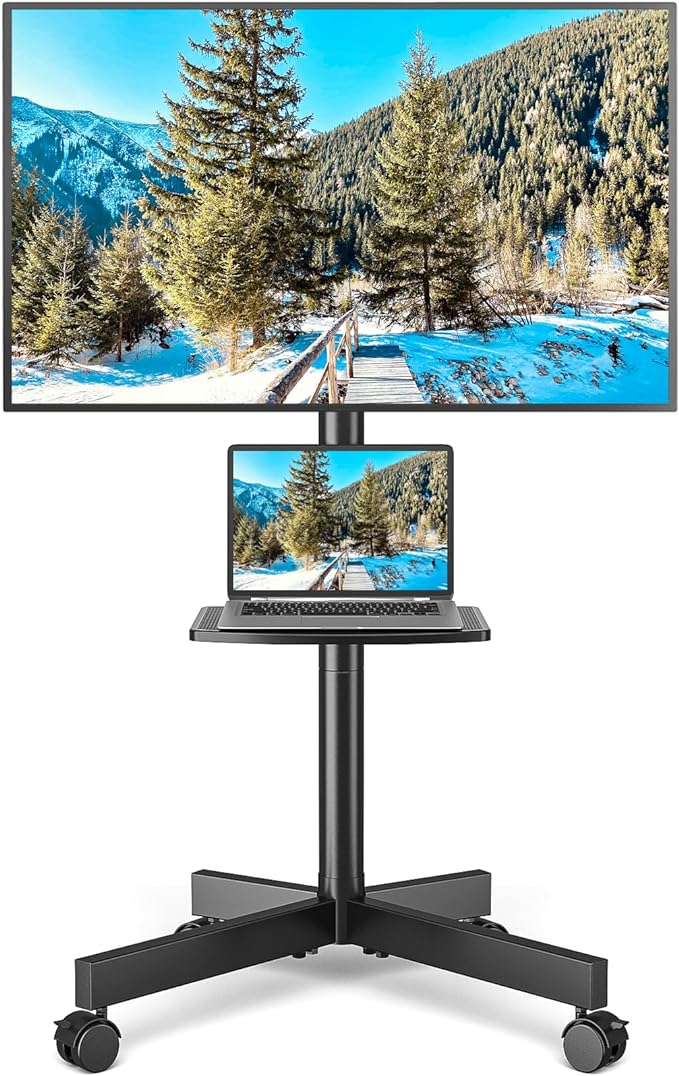 Rolling TV Stand