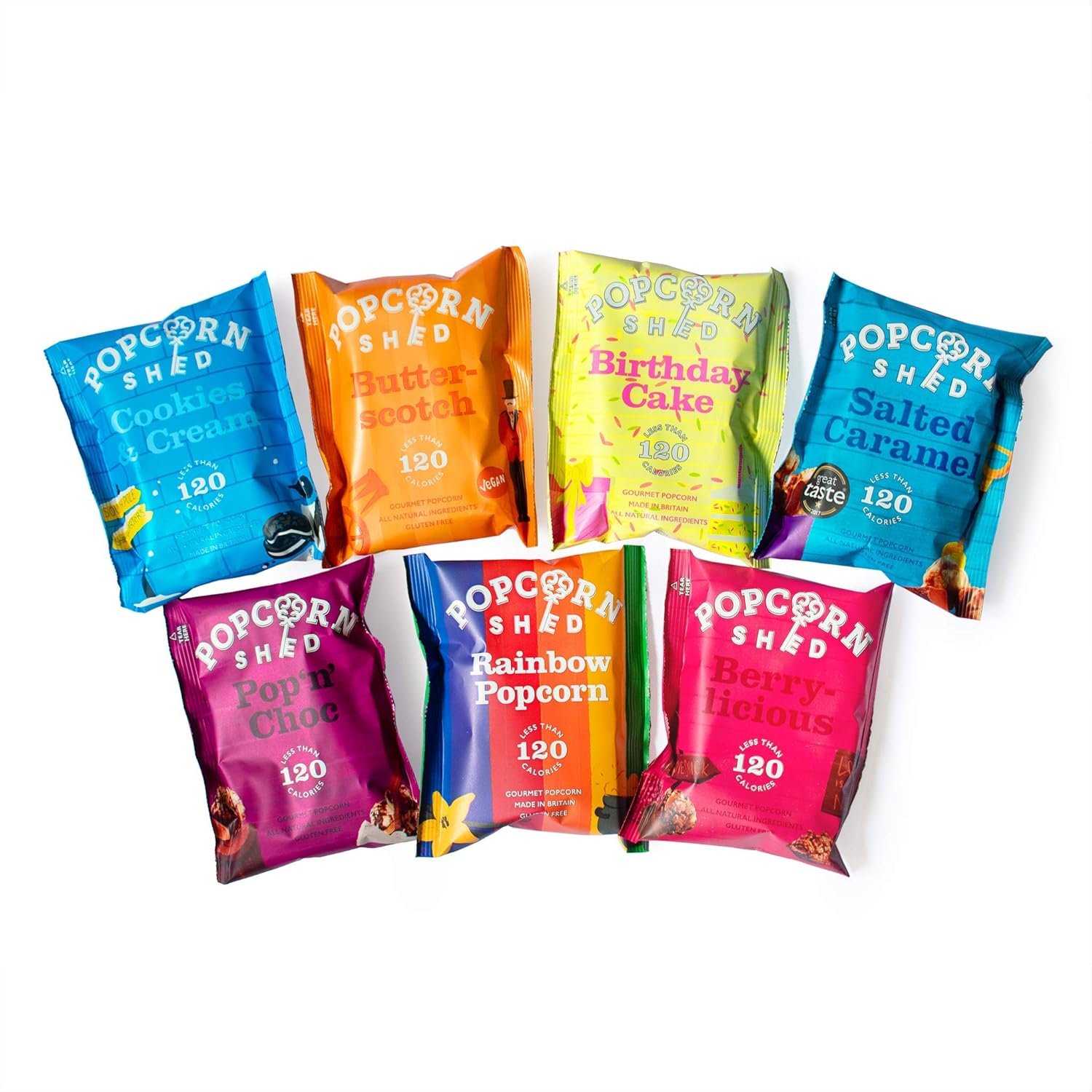 Popcorn Shed Gourmet Popcorn Celebration Selection Pack, Portion