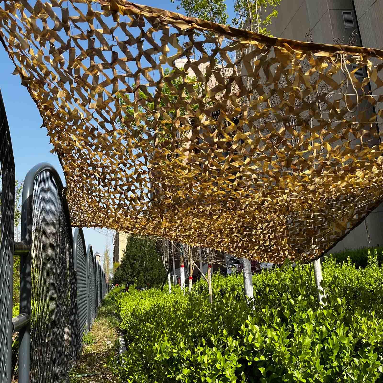 Deserto Rete Mimetica per Ombrellone,Rete Mimetica per Caccia,Rete Militare Rinforzata,Tessuto Oxford,per Campeggio Tiro Nascondersi Decorativo,2x2m 2x3m 3x3m 3x4m 4x5m,Desert-1.5x3m/4.9x9.8ft