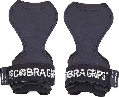 Miniatura 45 de Cobra Grips PRO Weight Lifting Gloves Heavy Duty Straps Alternative with Power Lifting Hooks Padded Wrist Support for Deadlifts & Bodybuilding Un