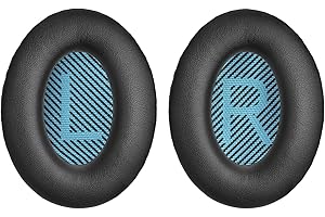 Replacement Ear Pads Compatible with Bose QuietComfort QC35, QC35ii, QC25, QC15, and More Headphones