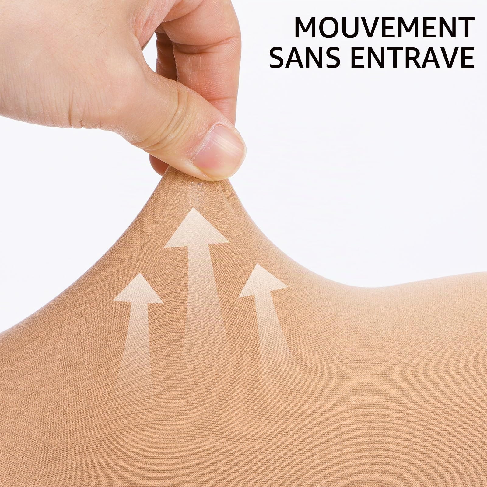 Risipu Lot de 2 paires de collants de danse 60D sans pieds ultra doux pour filles de 3 à 14 ans